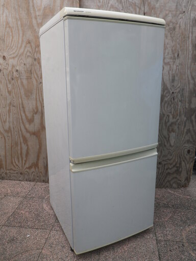 ■配達可■格安4000円■シャープ 135L 2ドア 冷凍冷蔵庫 SJ-KD14-FG  2006年製　動作品