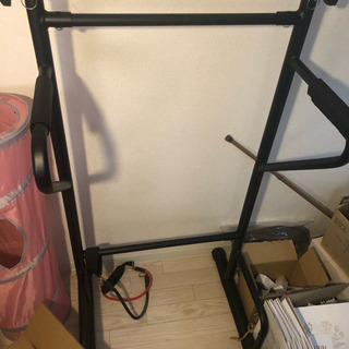 懸垂棒譲ります。「予約済み