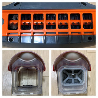 【美品】布団用掃除機 ハンディクリーナー オンライン生活 LSJ-601 ダニ ほこり 花粉 PM2.5 対策 高速ブラシの画像