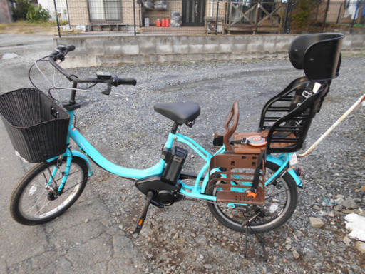 Ｈ２Ｆ電動自転車Ｎ３６Ｌヤマハパスバビー２０インチ３人乗り対応　充電器なし