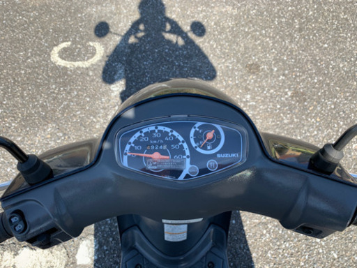 スズキ レッツ4 50 cc 原付 スクーター  4スト 実動  書類、カギあり