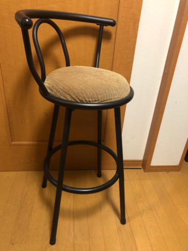 カウンターバー用チェア　2脚　中古