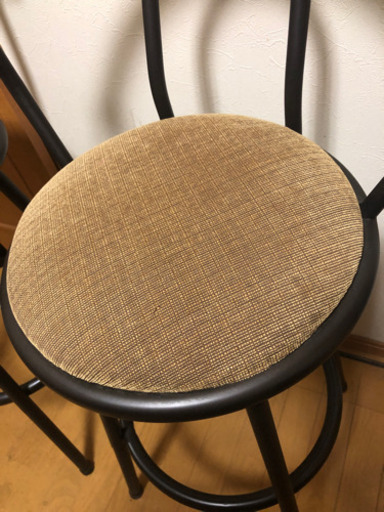 カウンターバー用チェア　2脚　中古