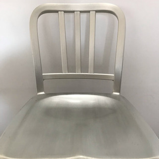 アルミチェア navy chair ヴィンテージ インダストリアル アメリカ製 海軍 US バースツール 検索用 emeco エメコ  スタルクの画像