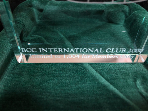 【非売品】ザ・ビートルズ　BCCint. 限定クリスタルウェイト