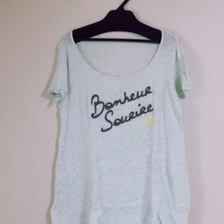 olive des olive ＊ロングTシャツ青