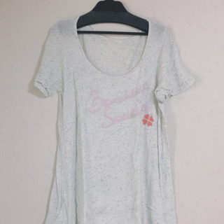 olive des olive＊ロングTシャツ緑