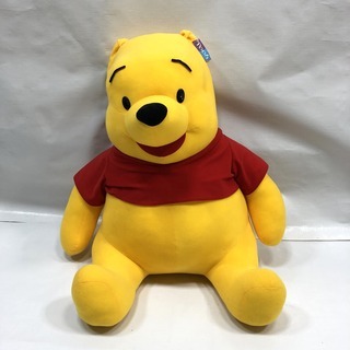 新品同様！超特大ぬいぐるみ くまのプーさん   大型 幅65×高...