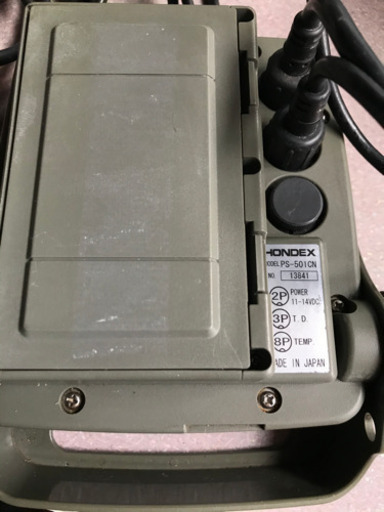 魚群探知機　GPS  ホンデックスPS-501CN 中古品