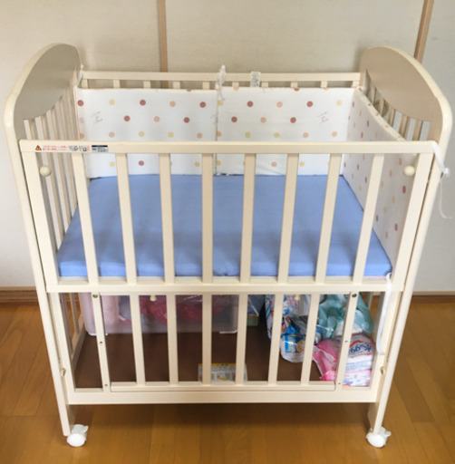 KATOJI ☆ カトージ　ミニベビーベッド ＋ 布団5点セット