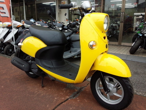 NO.2944　ビーノ（ＶＩＮＯ） 水冷４サイクルエンジン　イエロー＆ブラック　☆彡