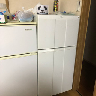 冷蔵庫 ２つの画像
