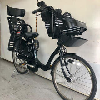 パナソニック ギュット 3人乗り 8ah 新基準 電動自転車 電動アシスト付き