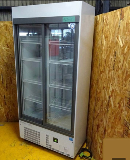 (4270-5)☆厨房機器☆フクシマ/リーチインショーケース/冷蔵庫/業務用/店舗/飲食/344L☆MSU-090GHWSR☆