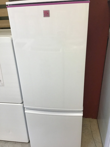 【送料無料・設置無料サービス有り】冷蔵庫 SHARP SJ-17E2-KP① 中古