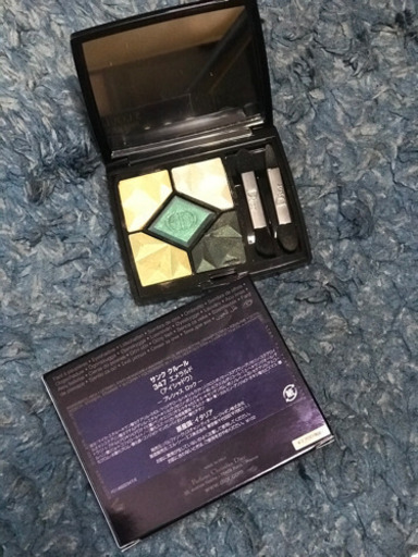 【限定品】 レア　Dior サンククルール クリスマス 347 エメラルド