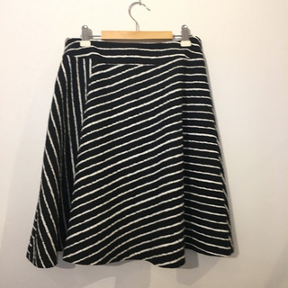 UNTITLED 斜めボーダースカート#Cattleyaの画像