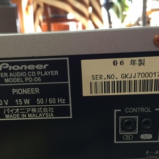 ＳＡＣＰ　　CDプレイヤーの画像