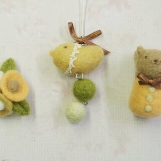羊毛フェルトワークショップ1/18(土)