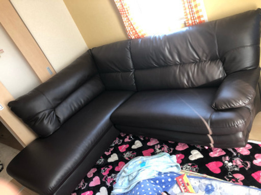 L型ソファー  値下げしました！