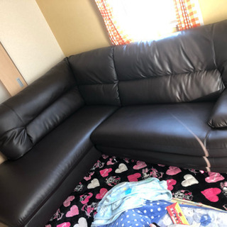 L型ソファー  値下げしました！