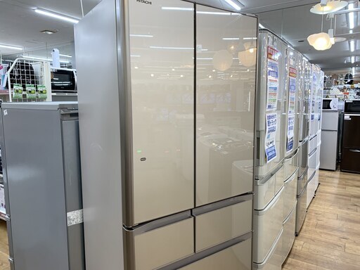 HITACHI 6ドア冷蔵庫 R-G4800F