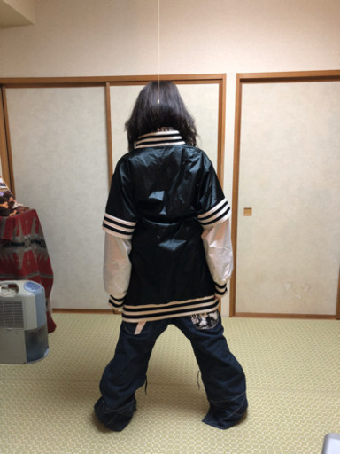 美品！レアウェア！アトマイズDKシリーズ　BK×WH サイズLL【used】