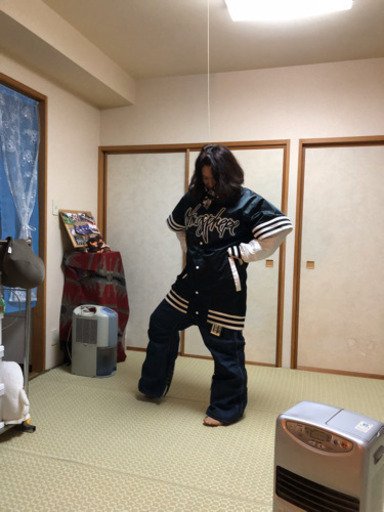 美品！レアウェア！アトマイズDKシリーズ　BK×WH サイズLL【used】