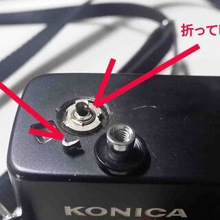 無料　KONICA C35 ピッカリコニカ　部品取り用の画像