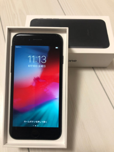iPhone7 32GB au ブラック　美品