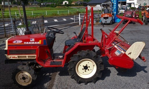 鹿児島発　ヤンマー　14馬力ディーゼルエンジントラクターF14D　日置市　伊集院町