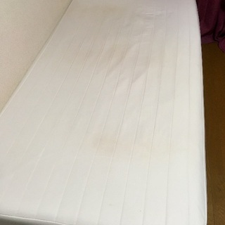 【一人暮らしの方/0円】無印良品 シングルベッド