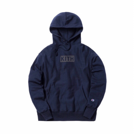 正規品 KITH × Champion キス クラシックボックスロゴパーカー