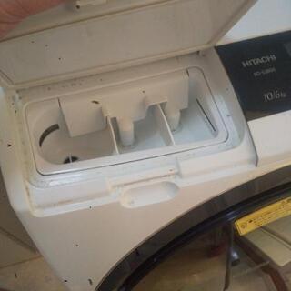 HITACHI ドラム式 洗濯機 10キロの画像