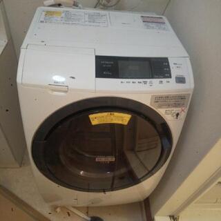 HITACHI ドラム式 洗濯機 10キロの画像