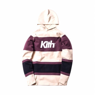正規品 KITH キス パネルボーダーロゴパーカー アイボリー 正規品 KITH キス パネルボーダーロゴパーカー アイボリー