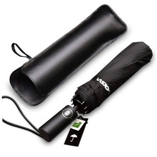 新品未使用 折りたたみ傘 ワンタッチ自動開閉 10本骨 収納ポー...