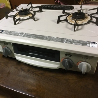 リンナイ　ガスコンロ　KGM563BE グリル未使用　プロパンガス用