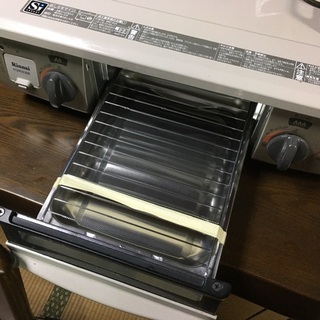 リンナイ　ガスコンロ　KGM563BE グリル未使用　プロパンガス用の画像