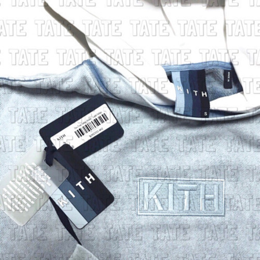 正規品 KITH キス トゥートーン クラシックボックスロゴパーカー インディゴ