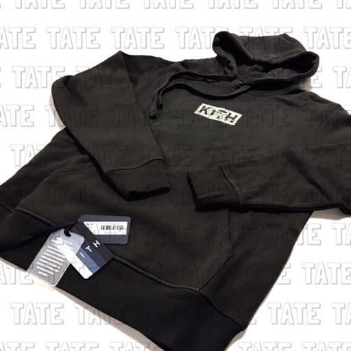 正規品 KITH キス スプリンタードロゴ パーカー エスプレッソ (TATE