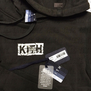 正規品 KITH キス スプリンタードロゴ パーカー エスプレッソ