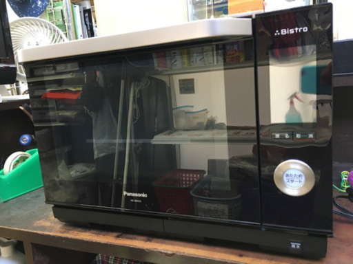 極美品 2017年製 Panasonic パナソニック 3つ星 Bistro 26L スチームオーブンレンジ 日本製