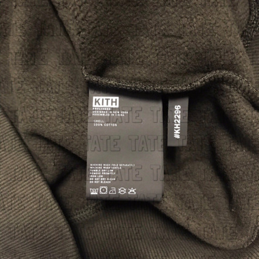 正規品 KITH キス スプリンタードロゴ パーカー オリーブ