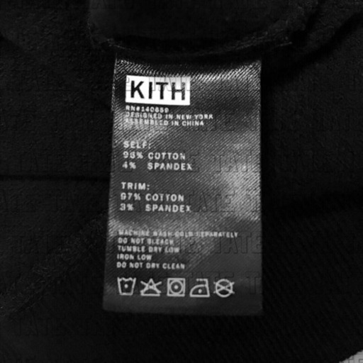 正規品 KITH キス クラシックボックスロゴパーカー ブラック