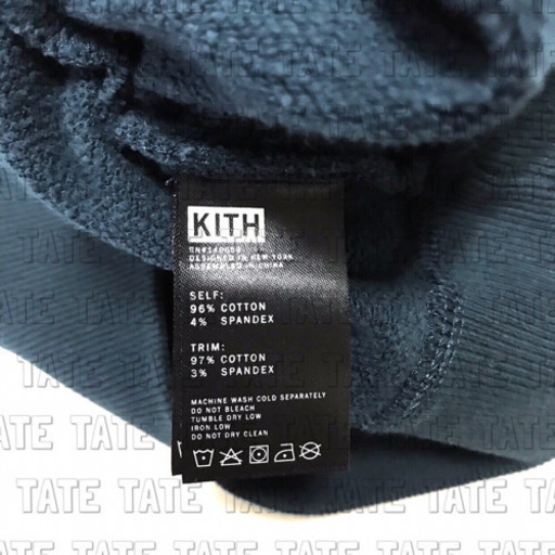 正規品 KITH キス クラシックボックスロゴパーカー ナイトシーの通販は