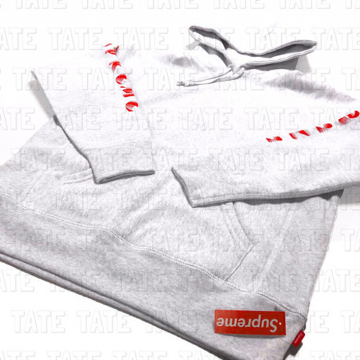 正規品 Supreme シュプリーム グラディエント スリーブパーカー グレー