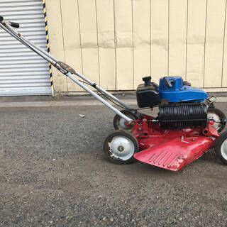 整備済 草刈や芝刈に 刃の程度良 共栄社 バロネス GM50E 2サイクル 芝刈機 草刈機 手押し 取説も見れる 初期不良対応OKの画像