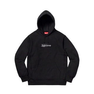 正規品 Supreme × SWAROVSKI 25th記念ボックスロゴパーカー