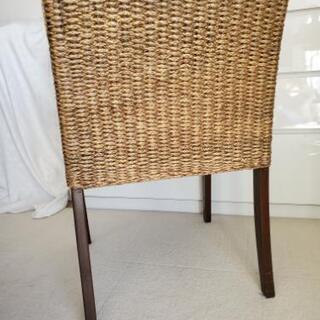 a.flat ダイニングチェア　椅子　バリ風、アジアン風の画像